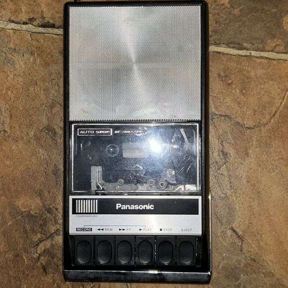 Vintage Panasonic RQ-309DS Cassette Tape Recorder - Auto Stop, AC/Battery, 1970s - Picture 1 of 5